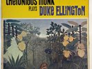 Thelonious Monk Plays Duke Ellington / Riverside RLP 12-201 LP / UK Pressing