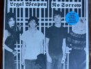LEGAL WEAPON No Sorrow OOP vinyl EP Mono Records punk rock Sisters of Mercy