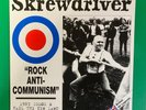 SCREWDRIVER ROCK ANTI-COMMUNISM analog vinyl