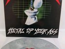Metallica Metal Up Your Ass Vinyl LP Album Grey Marble Vinyl Music For Nations
