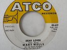 Northern Soul Mary Wells 'Dear lover/cant you see' ex original