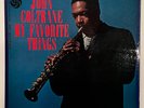 JOHN COLTRANE - MY FAVORITE THINGS OG 1961 ATLANTIC WHITE FAN MONO PRESS 1361