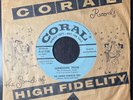 Johnny Burnette - Lonesome Train 45 PROMO 1956 Coral 9-61758 VG Rockabilly