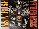 Guns N Roses Appetite For Destruction LP Vinyl Signed All 5 Autographed COA Rare