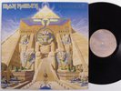 IRON MAIDEN Powerslave CAPITOL LP textured cover n