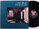 NICK DRAKE Five Leaves Left ANTILLES LP VG+ n
