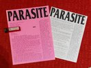 Genuine PETER SOTOS 2 PARASITE FANZlNE whitehouse come org sutcliffe jugend coil