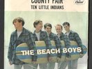 THE BEACH BOYS * Ten Little Indians /County Fair 45 Picture Sleeve 1962 Capitol