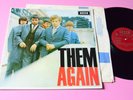 THEM LP AGAIN UK 1968 TOP RARE MONO VERSION DECCA UNBOXED RED LABEL