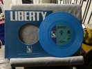 HAWKWIND Hurry On Sundown RARE REISSUE Blue vinyl DEMO LIBERTY