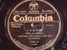 Columbia 1002D Fletcher Henderson Orch LIVERY STABLE BLUES Jazz 78rpm  1927 E