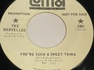 The Marvellos: You're Such A Sweet Thing / Why Do You Want 45 - Northern Soul