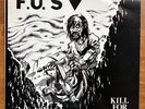 The F.U.'s Kill For Christ - Boston Hardcore- 1982 second pressing