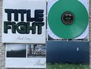 TITLE FIGHT * FLORAL GREEN * 1st PRESSING Record (2012) LP GREEN VINYL * uses