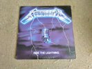 Metallica Ride The Lightning Vinyl White Label Gold Stamp Promo 1984 W/Inner