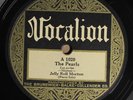 Jelly Roll Morton - The Pearls - VOCALION 1020 E+