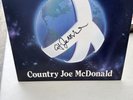 COUNTRY JOE McDONALD Peace On Earth Vinyl LP RAG-1019 Bob Weir SIGNED