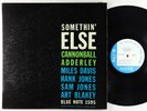 Cannonball Adderley - Somethin' Else LP - Blue Note Mono DG RVG Ear 47 W 63rd