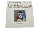 1987 Les Miserables Original Broadway Cast 1st Press Vinyl 2LP Geffen USA NM/VG.