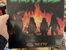 Overkill Feel the Fire Vinyl Green & Black Splatter Oop Ltd