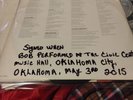 Bob Dylan Live at Budokan Vinyl LP autographed