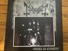 MAYHEM - CURSED IN ETERNITY LP BOX SET LIMITED EDITION 6LP PIC DISK UK