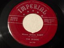The Spiders  Mmm Mmm Baby / The Real Thing  1954  Imperial IM-702  EX