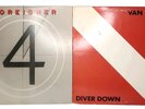 Vintage Vinyl Record 2 LP Album Set Foreigner 4 & Van Halen Diver Down Rock