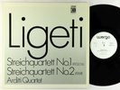 Arditti Quartet - Gyorgy Legeti: Streichquartett LP - Wergo DE - WER 60079 VG++