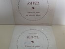 TOP RARE 2 LP 33T MARCELLE MEYER RAVEL OEUVRE POUR PIANO DISCOPHILES DB 102/3