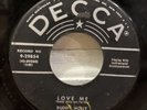 Buddy Holly’s First Record - Love Me/Blue Days, Black Nights - Decca 9-29854 VG