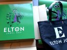 ELTON JOHN 9 LP VINYL JEWEL BOX SET INC BAG AND POSTER - SUPERB