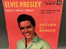 Elvis Presley RCA 86.309 M Girls Girls Girls EP French 4/63 Exc