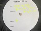 RARE SAXON ROCK THE NATIONS FRENCH TEST PRESS WHITE LABEL  1986 METAL LP  24 062