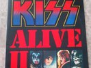 Kiss Alive II  1977 2 LP Vinyl EX Nice Original STERLING & Inserts NBLP 7076