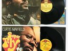 CURTIS MAYFIELD SUPERFLY, 1972 Die-Cut & MARVIN GAYE WHAT'S GOING ON,1971 Tamla