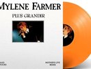 NEUF Mylène Farmer Plus Grandir Maxi 45T Edition limitée 500 ex. couleur Orange