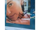Dua Lipa Vinyl Hand Signed Insert Radical Optimism New Autograph Blue And White