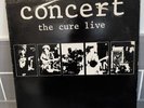 THE CURE LIVE CONCERT 1984 UK 1st VINYL LP FIXH10 A1/B1 EX/G+
