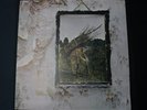 LED ZEPPELIN IV 1971 PLUM INVERTED FEATHER + PETER GRANT CREDIT 1ST UK VINYL EX+