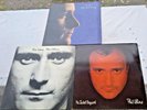 PHIL COLLINS 3 x ORIG UK LPs FACE VALUE HELLO I MUST BE GOING NO JACKET REQUIRED