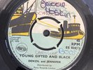 DENZIL AND JENNIFER YOUNG GIFTED AND BLACK 1970 PAMA RECORDS 7 INCH 99p START