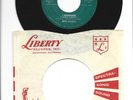 ROCKABILLY bw/ TEEN - 45  EDDIE COCHRAN - TEEN AGE HEAVEN -  HEAR-1959 LIBERTY