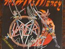 SLAYER Show no Mercy SIGNED BY ALL (in 1987) original EU RoadRunner label LP
