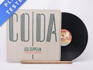 Led Zeppelin Coda Embossed Sleeve First Uk Press LP Album Vinyl Record - EX/EX
