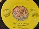 Bombastic Psych Hard Rock Fuzz 45 English Garden Not Your Lover / Hard Time HEAR