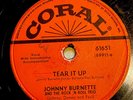 Rockabilly Johnny Burnette- Tear It Up/You’re Undecided 61651 V+