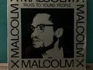 Malcolm X  Talks To Young People IN SHRINK Vinyl LP VG/VG Record Plays Nice RARE
