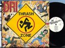 D.R.I. THRASH ZONE 1989 METAL BLADE RECORDS FIRST PRESS LP INSERT PUNK HARDCORE