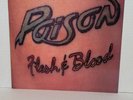 POISON - FLESH & BLOOD NM Vinyl/VG+ Sleeve 1990 US Club Edition